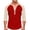 a01Red, variant on LODIENY Plus Size (S-5XL) Casual Slim Fit T-Shirts for Men Henley Button Down Shirt Raglan 3/4 Sleeve Color Block Jersey Baseball Tops Blue M
