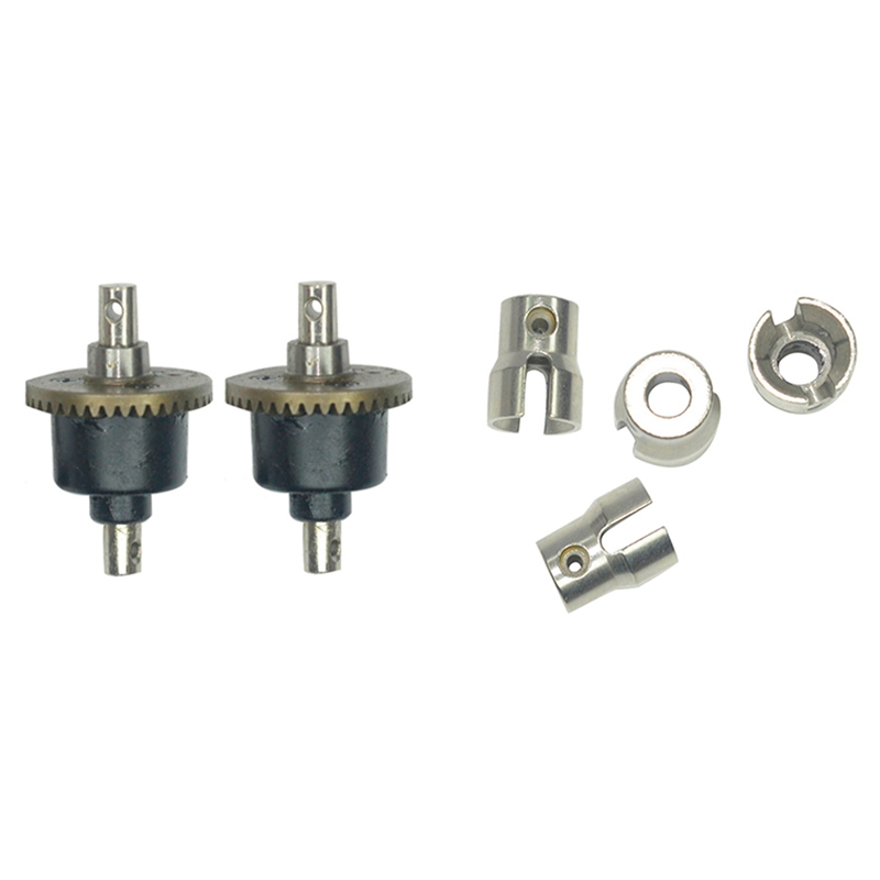 2Pcs Differential Assembly with 4Pcs Metal Axle Drive Cup,for XLF X03