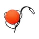 thumbnail image 3 of Pelota de entrenamiento de lacrosse con pelota de cuerda para lacrosse para principiantes portátil con naranja, 3 of 9