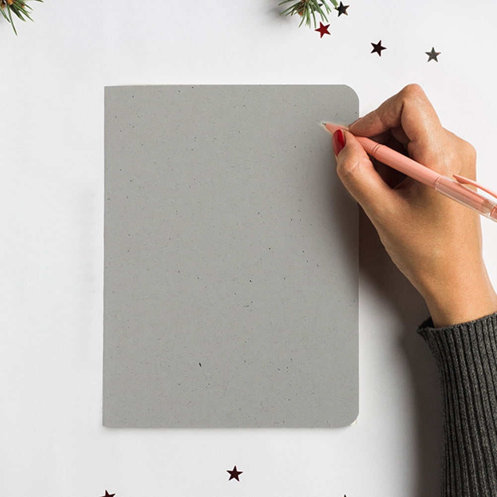 WORGEOUS 10 Pcs Simple Style Sketch Book Watercolor Students Painting Blank Notebook