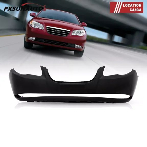 Front Bumper Cover Primered For 2007 2008 2009 2010 Hyundai Elantra HY1000167