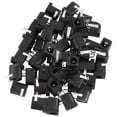 thumbnail image 1 of 45 Pcs DC Power Jack Socket 2.1mm x 5.5mm Barrel-Type PCB Mount DC-005,45 x DC Power Jacks,black, 1 of 8