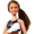 thumbnail image 2 of Barbie Careers Fashion Doll & Accessories, Made to Move Brunette Boxer Wearing Removable Uniform with Boxing Gloves, 22 Bendable Joints, 2 of 5