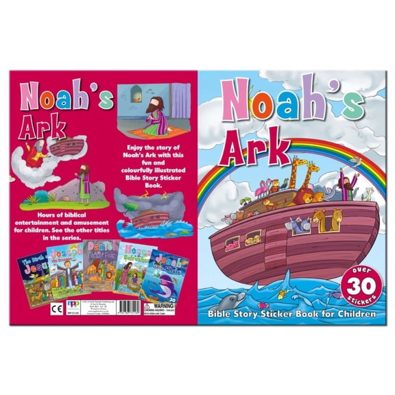 Bible Sticker Book - Noah's Ark (Hardcover)