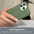 thumbnail image 5 of Slim Phone Case for iPhone 14 Pro (Not fit iPhone 14),Rugged Shield Case with Military Grade Shockproof Protection,Drop-Tested and Camera Lens Protection Cover for iPhone 14 Pro, HD Green, 5 of 8