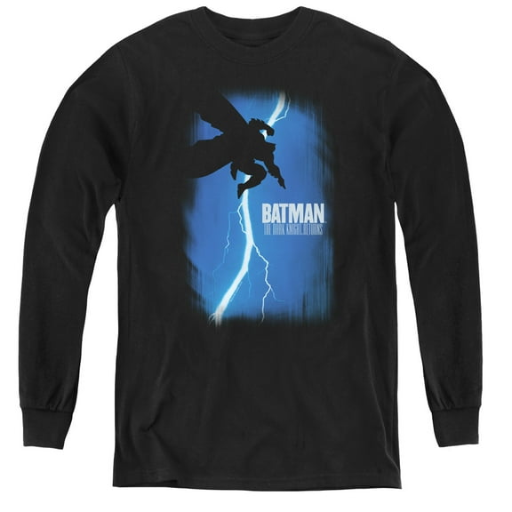 Batman - Dkr Cover - Youth Long Sleeve Shirt - Medium