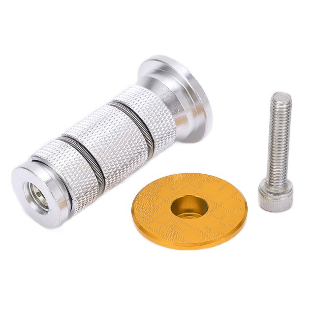Auriculares, Cuerpo De Aleación De Aluminio, Tapón De Compresión, Moleteado CNC, Textura Transparente Reutilizable Para Horquillas Delanteras De Fibra De Carbono ANGGREK EG2716