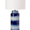 thumbnail image 4 of Lux Lighting Navy and White Ceramic Coastal Table Lamps (Set of 2) 3-Way Switch, 4 of 6