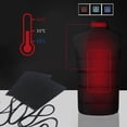thumbnail image 2 of Pesca Almohadillas de calefacción eléctrica para ropa de chaqueta de chaleco USB térmico térmico DIY JShteea El nuevo, 2 of 5