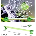 thumbnail image 2 of GHSDFBB 2 Pieces Length Aquarium Air Stone Bubble Wall with Suction Cups, Fish Tank Bubbler Air Bar Tube Bubble Release Diffuser Bar for Fish Tank Air Pump, 2 of 5