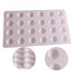 thumbnail image 5 of Ounissouiy Molde de silicona para pastel Joan's Kitchen, molde semicircular de 24 cavidades para postres de Mousse de gelatina, molde para hornear Herramientas y accesorios para hornear, 5 of 6