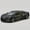 Black, variant on Aerodynamic Alloy Performance Coupe, Mini Diecast Racing Car with Carbon Fiber Decor & Interactive Lights