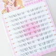 thumbnail image 2 of 10 Rows Of Glue-free Lower Eyelashes For Beginners Easy To Use Transparent Stem No Glue Natural, 2 of 7
