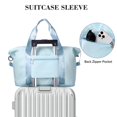thumbnail image 4 of Bolsa de viaje Trifabricy, grande, impermeable, azul, para mujer, 4 of 7