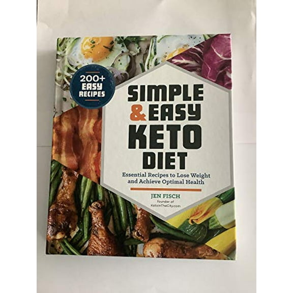 Pre-Owned Simple & Easy Keto Diet Paperback