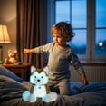 thumbnail image 5 of Gqtwoy Luminous Plush Animal Toy, Color Changing LED Night Light Doll, Soft and Cuddly Glowing Plush, Birthday Gifts, LED Pillow Toy with Automatic Timer for Sleep Time Companion, 5 of 6