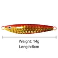 thumbnail image 4 of Señuelo de Jigbaits de simulación luminosa 80g 11.0cm cebo de pesca artificial (rosa), 4 of 6