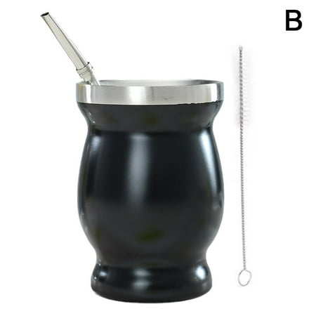 

Stainless Steel Double Wall 8oz Portable Tea Mug; E8G1