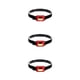 thumbnail image 5 of Soidarity Linterna frontal LED Senderismo Luz de cabeza ajustable Linterna de emergencia con pilas Equipo de lámpara de mochilero Rojo Type1 NO1, 5 of 6