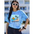 thumbnail image 2 of Paradise Beach Ocean Travels Tie Dye Cyclone Women -Image by Shutterstock, Female Large, 2 of 4