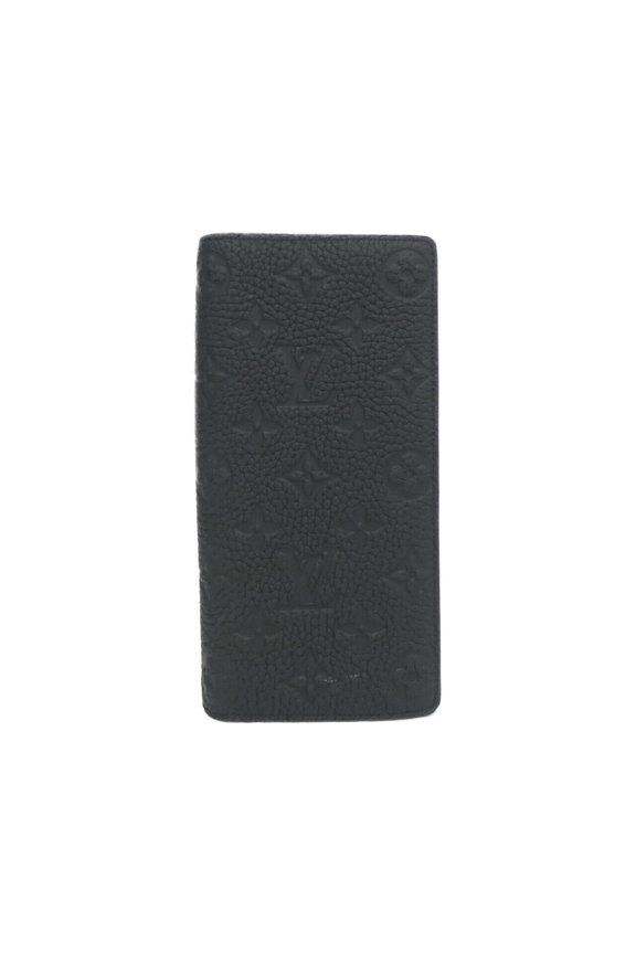 Pre-Owned Louis Vuitton Taurillon Monogram Portefeuille Brazza M69038 Wallet