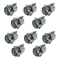 thumbnail image 1 of 10 Pzs Conector Para Tubo EMT Acero Galvanizado 1 1/4 Pulg plateado 1 1/4 pulgadas, 1 of 7