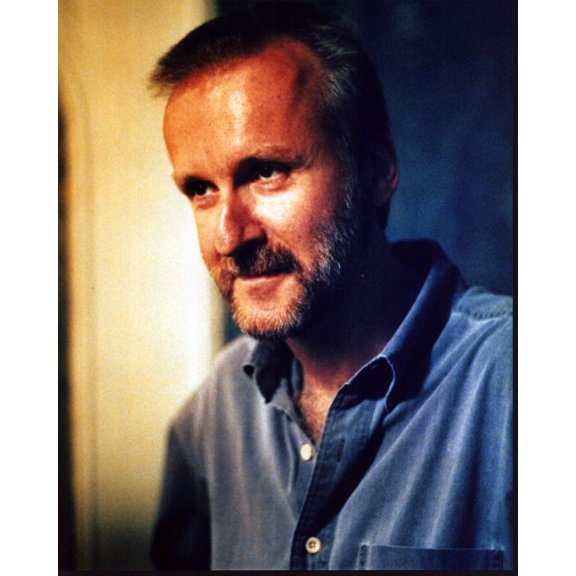 James Cameron In Blue Button Down Shirt Photo Print (8 x 10) - Item # MVM03967