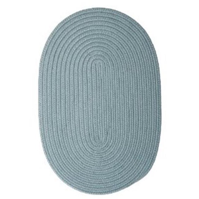Colonial Mills Tapis BR54R072X072 Boca Raton - Bleu Fédéral Tapis Rond Tressé 6 Pieds