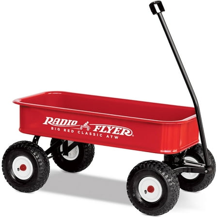 Radio Flyer, Big Red Classic ATW Wagon, All-Terrain Air Tires,