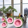 thumbnail image 3 of Matoen Small Pet Animals Bed Dutch Pig Hamster Nest Hedgehog Rat Chinchilla Guinea Habitat Mini House, 3 of 5