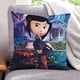 thumbnail image 1 of Coraline Fundas de almohada de terciopelo con tema, regalos de funda de almohada, decoración para el hogar, cojín de lanzar, regalo de cumpleaños para fans y parejas. 50cm x 50cm., 1 of 6