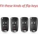 thumbnail image 2 of for Chevy Key Fob Cover, Premium TPU Full Protection Key Fob Case for Chevrolet, 2 of 5