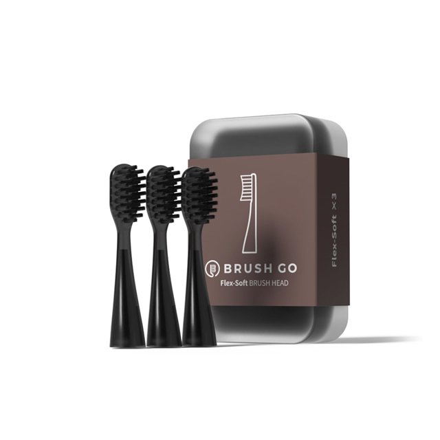 Cabezales de cepillo de dientes MIPOW Brush GO i4 FlexSoft, paquete de 3