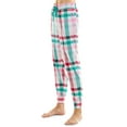 thumbnail image 4 of Roudelain Women's Printed Drawstring Jogger Pajama Pants - Colorful Check, Size X-Large, 4 of 4