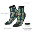 thumbnail image 6 of Pofeuu Colorful Pineapples Print 30cm Socks, Adult Running Hiking Socks for Youth and Adult, 6 of 7