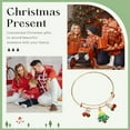 thumbnail image 4 of Ganfancp Pulsera de Navidad Ajustable Mujeres Pulsera de Navidad Holiday Atmosphered Dress Up Christmas Snowman Old Man Tree Hand Ornaments Bracelet Artículos En Liquidación 1X Pulsera, 4 of 6
