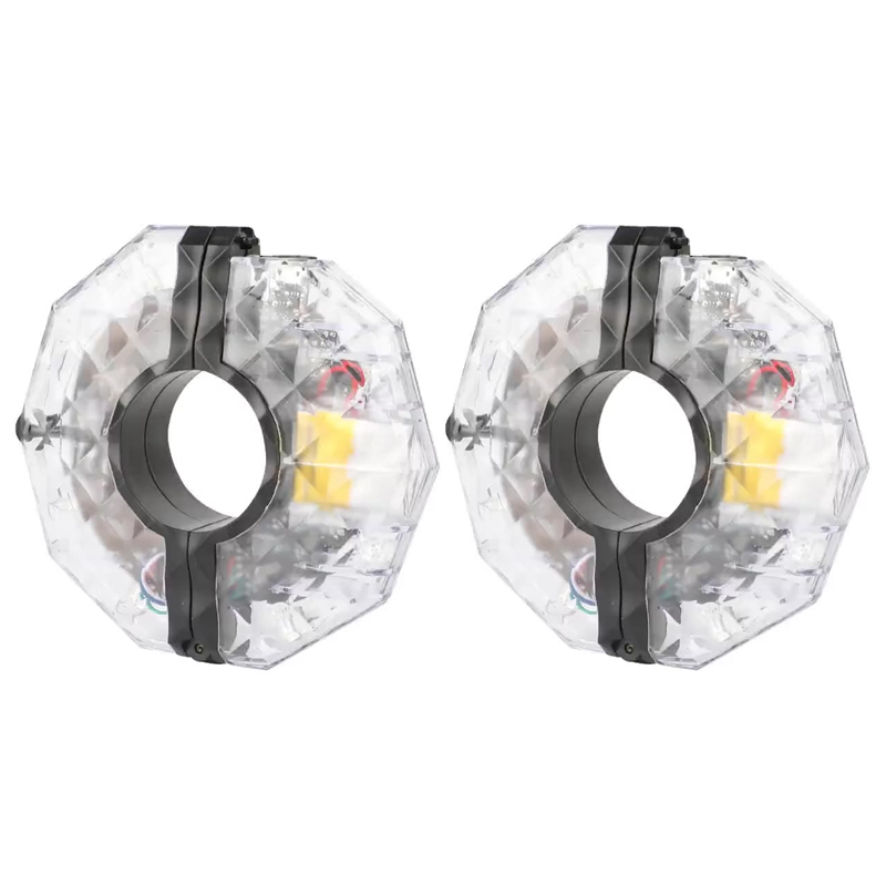 Bike Wheel Lights Cycling Hub Light Rechargeable Bike Wheel Lights for Safe Cycling Kids Adults