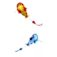 thumbnail image 1 of Cometa De Orca Suave De Dibujos Animados, 2 Uds., Con Cuerda De Cometas De 30M, Grande Para Viaje En La Playa Sunnimix Cometa de ballena asesina, 1 of 8