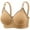 2025/Beige, variant on Otvok Womens Plus Size without Steel Rims Comfortable and Breathable Underwear Non-Magnetic Thin Cup Bra