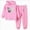 T3-Pink, variant on 5-6 Years Child Girls Outfits Sweatsuit Set Long Sleeve Sweatshirt Sweatpant Tracksuit Sets Hoodie Pants Casual Set Girls Gray Tracksuit