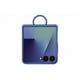 thumbnail image 1 of Funda con forma de anillo de silicona Samsung EF-PF766 para Galaxy Z Flip7, color azul, 1 of 7