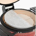thumbnail image 2 of Kamado Joe Innovative 18" Half-Moon Classic Soapstone Slab Grill Cooking Surface, 2 of 5