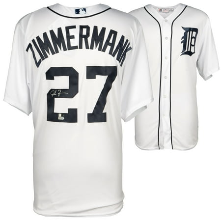 Jordan Zimmermann Detroit Tigers Fanatics Authentic Autographed White Replica Jersey - No