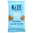 thumbnail image 3 of KiZE Energy Bar, Oatmeal Chocolate Chip, 8 Clean & Simple Real Food Ingredients, 7g Protein, Gluten Free, Non-GMO, Soy Free, Mission Based, High Protein Snacks (10 Count), 3 of 6