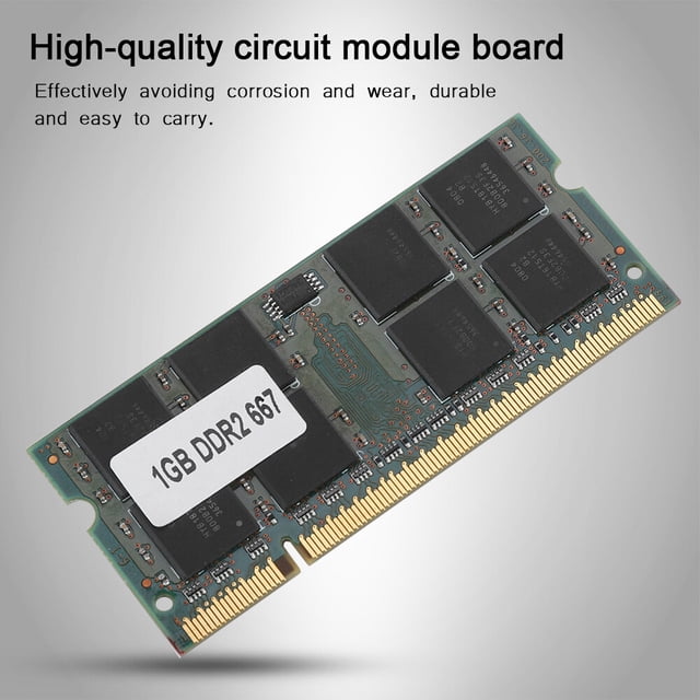 DDR2 1G 667MHz Para PC2-5300 RAM Notebook Memoria Totalmente Compatible De 200pin Módulos De Memoria Portátil