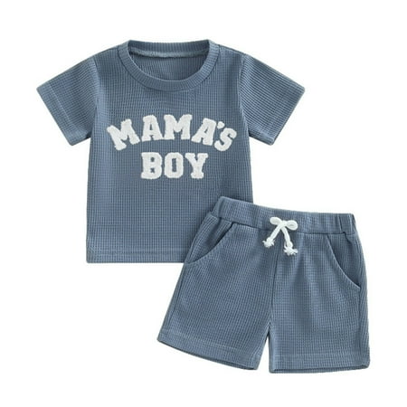 

Kids Fashion Casual MOM S BOY Printed Fabric Short Sleeve Suit 3 Piece Set Outfit New Born Boy Boy Clothes 3-6 Months Baby Boy Clothes 2t 2t Boys Easter Outfit 4t Sweats 4 Boy Clothes Boys Pants
