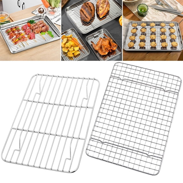 Lubelski Barbecue Grill Multifonction Résistant à la Chaleur Antiadhésif Épais Rôtir Viande Acier Inoxydable Barbecue Extérieur Accessoires de Cuisson