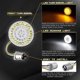 thumbnail image 3 of 4PCS Smoked Front Turn Signals LED Lights Panel Motorcycle 1157 Insert Kit for Dyna Road Street Glid, 3 of 5