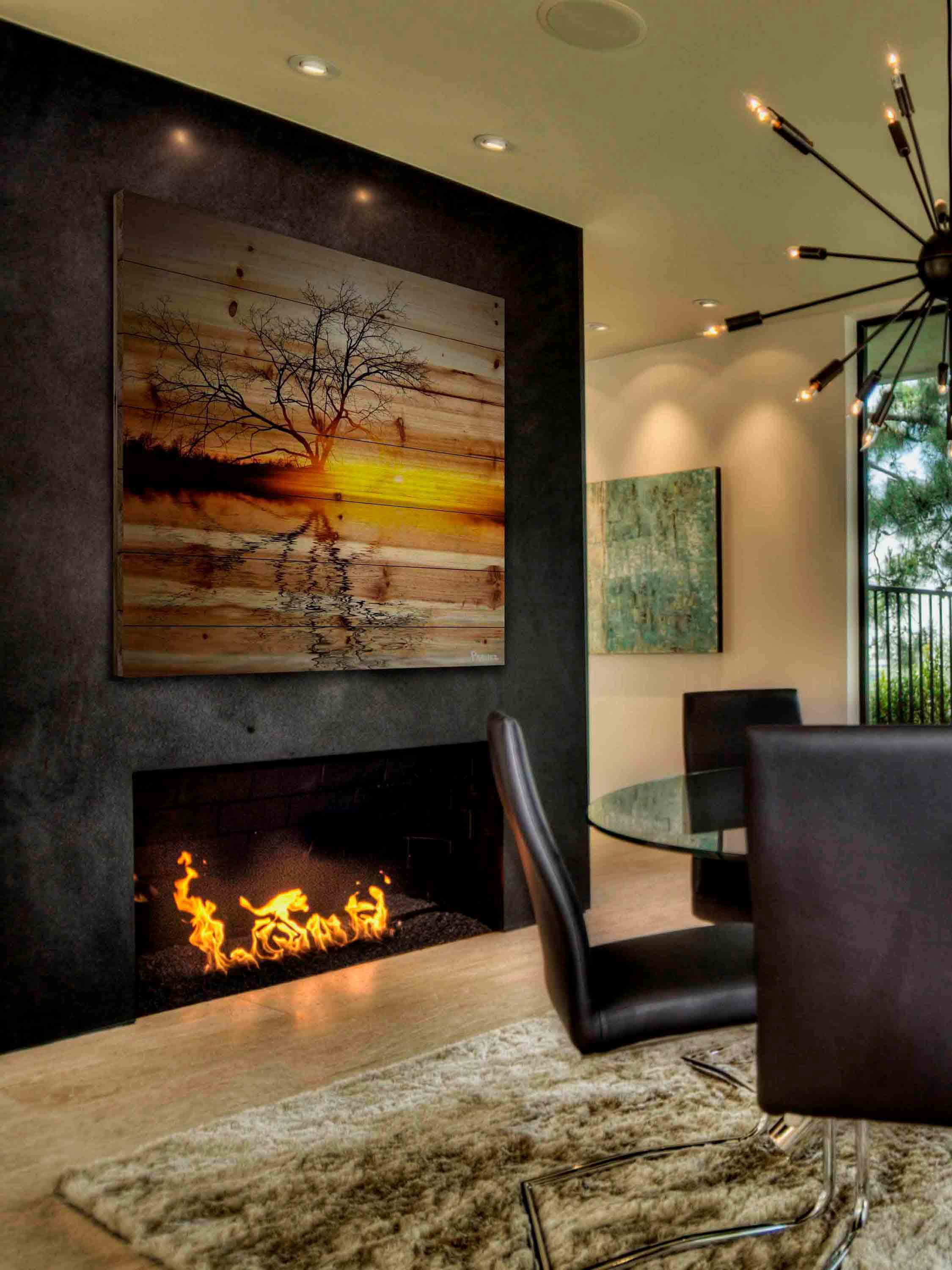 Parvez Taj Killaloe Pinewood Wall Art, 12" x 12"
