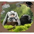 thumbnail image 3 of Nommi Mushroom Hat Series Plush Blind Box, 400% Big Nommi Bunny Mushroom Cap Series Kawaii Nommi Rabbit Plushie Toys Figure Doll, Cute Xmas Collectible Toy Birthday Gift for Girls(1PC Jade), 3 of 12